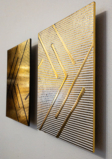 Less Than, Greater Than Five by M. Clark |  Context View of Artwork 