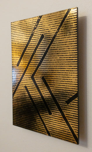 Less Than, Greater Than Five by M. Clark |   Closeup View of Artwork 