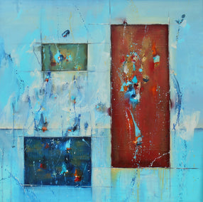 oil painting by Cynthia Ligeros titled A Place in the Sky