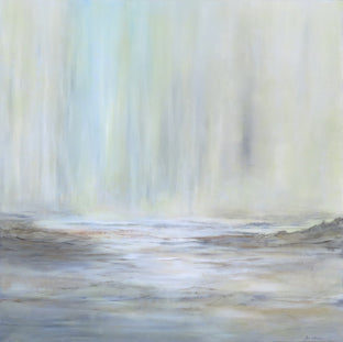 Original art for sale at UGallery.com | A Place of Reflection I by Jenn Williamson | $1,775 | acrylic painting | 36' h x 36' w | photo 1