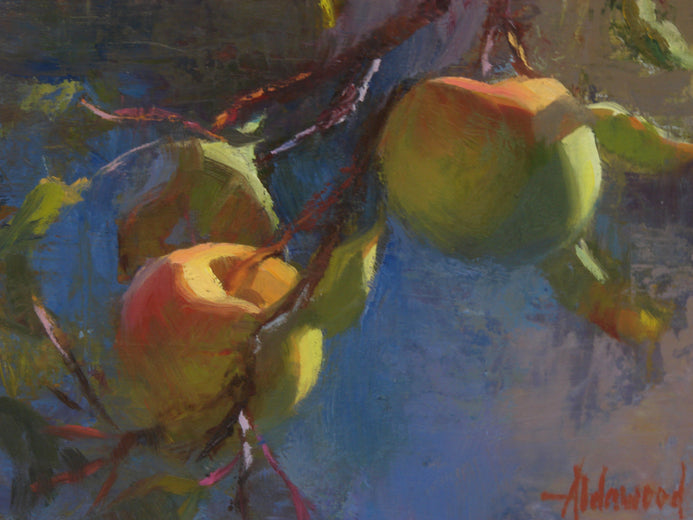 Apples in Sunlight by Sherri Aldawood |   Closeup View of Artwork 