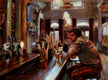 Original art for sale at UGallery.com | A Pub in Cork by Jonelle Summerfield | $600 | oil painting | 12' h x 16' w | thumbnail 1