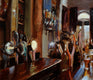 Original art for sale at UGallery.com | A Pub in Cork by Jonelle Summerfield | $600 | oil painting | 12' h x 16' w | thumbnail 3