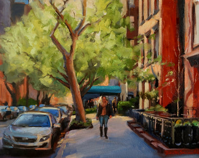 A Quiet Street in Manhattan by Jonelle Summerfield | Artwork Main Image