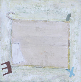mixed media artwork by David Felix titled Around the Edge of My Nothing