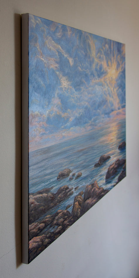 Afterlight by Olena Nabilsky |  Side View of Artwork 