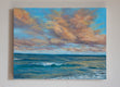 Original art for sale at UGallery.com | Clouds by Olena Nabilsky | $275 | oil painting | 11' h x 14' w | thumbnail 3