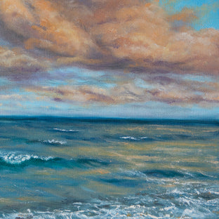 Original art for sale at UGallery.com | Clouds by Olena Nabilsky | $475 | oil painting | 11' h x 14' w | photo 4