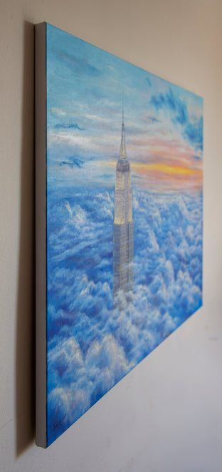 Empire State by Olena Nabilsky |  Side View of Artwork 