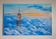 Original art for sale at UGallery.com | Empire State by Olena Nabilsky | $3,100 | oil painting | 24' h x 36' w | thumbnail 3
