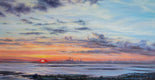 Original art for sale at UGallery.com | Far Far Away by Olena Nabilsky | $2,850 | oil painting | 18' h x 36' w | thumbnail 1
