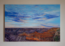 Original art for sale at UGallery.com | Hot by Sun by Olena Nabilsky | $3,200 | oil painting | 24' h x 36' w | thumbnail 3