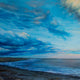 Original art for sale at UGallery.com | Long Island by Olena Nabilsky | $2,850 | oil painting | 18' h x 36' w | thumbnail 4