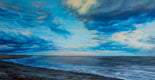 Original art for sale at UGallery.com | Long Island by Olena Nabilsky | $2,850 | oil painting | 18' h x 36' w | thumbnail 1