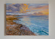 Original art for sale at UGallery.com | Magic Coast by Olena Nabilsky | $275 | oil painting | 11' h x 14' w | thumbnail 3