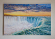 Original art for sale at UGallery.com | Niagara by Olena Nabilsky | $3,150 | oil painting | 24' h x 36' w | thumbnail 3