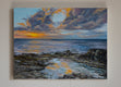 Original art for sale at UGallery.com | Reef at Sunset by Olena Nabilsky | $275 | oil painting | 11' h x 14' w | thumbnail 3