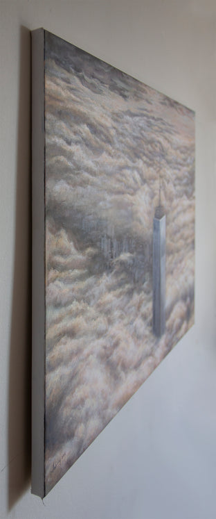The One Tower by Olena Nabilsky |  Side View of Artwork 