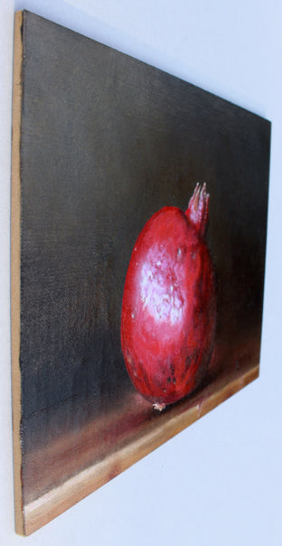 A Pomegranate by Art Tatin |  Side View of Artwork 