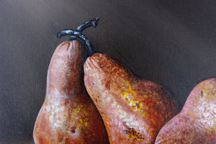 Brown Pears by Art Tatin |   Closeup View of Artwork 