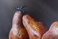 Original art for sale at UGallery.com | Brown Pears by Art Tatin | $375 | oil painting | 8' h x 10' w | thumbnail 4