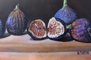 Original art for sale at UGallery.com | Figs by Art Tatin | $375 | oil painting | 8' h x 10' w | photo 3