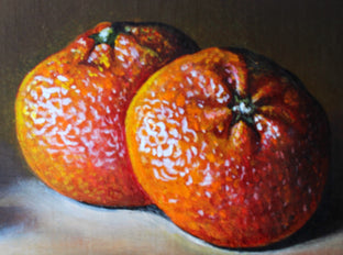 Mandarines by Art Tatin |   Closeup View of Artwork 