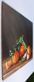 Original art for sale at UGallery.com | Satsuma Mandarines by Art Tatin | $375 | oil painting | 8' h x 10' w | thumbnail 2
