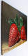 Original art for sale at UGallery.com | Two Strawberries by Art Tatin | $325 | oil painting | 6' h x 8' w | thumbnail 2