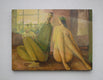 Original art for sale at UGallery.com | Artist and Model by Glenn Quist | $1,900 | acrylic painting | 30' h x 40' w | thumbnail 3
