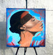 Original art for sale at UGallery.com | I Am We by Asha Hanna | $1,250 | acrylic painting | 29.5' h x 29.5' w | thumbnail 3