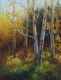Original art for sale at UGallery.com | Aspens in Golden Light by Sherri Aldawood | $525 | oil painting | 16' h x 12' w | thumbnail 1