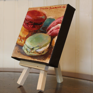 Assorted Macaroons by Jonelle Summerfield |  Side View of Artwork 