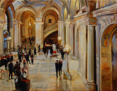 Astor Hall New York Public Library by Onelio Marrero | Artwork Main Image