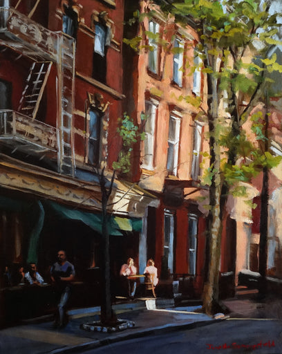 A Street in Greenwich Village by Jonelle Summerfield | Artwork Main Image