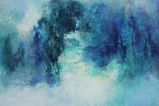 Original art for sale at UGallery.com | A Timeless Placeless Space by Karen Hansen | $3,850 | acrylic painting | 32' h x 48' w | photo 1