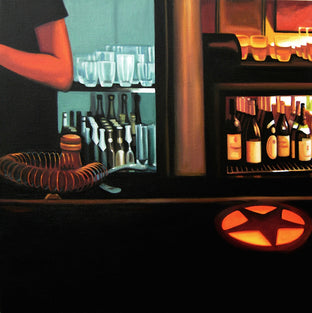 Original art for sale at UGallery.com | At Range by Hadley Northrop | $725 | oil painting | 18' h x 18' w | photo 1