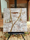 Original art for sale at UGallery.com | The Light Within: All the Reasons Y by Maya Malioutina | $2,000 | mixed media artwork | 30' h x 30' w | thumbnail 3