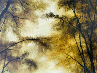Original art for sale at UGallery.com | At the Center of the Forest by Candice Eisenfeld | $4,800 | acrylic painting | 24' h x 52' w | photo 4