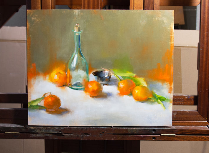 Aura of Orange by Pamela Blaies |  Context View of Artwork 