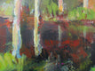 Original art for sale at UGallery.com | Autumn Pond, Harriman by Janet Dyer | $1,625 | acrylic painting | 24' h x 30' w | thumbnail 4