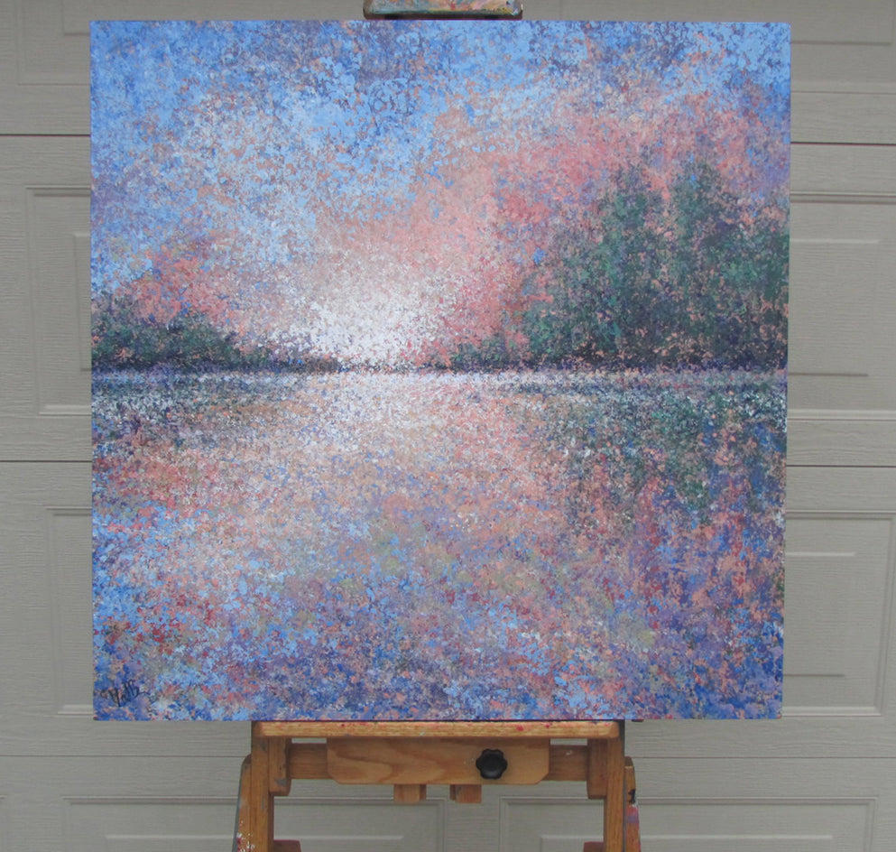 Awakening by Valerie Berkely |  Closeup View of Artwork 