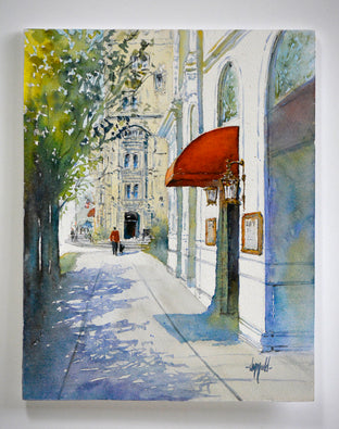 A Walk with a Friend by Judy Mudd |  Context View of Artwork 