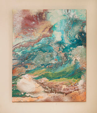 Original art for sale at UGallery.com | Odisea by Fernando Bosch | $1,925 | mixed media artwork | 39.3' h x 31.8' w | photo 3