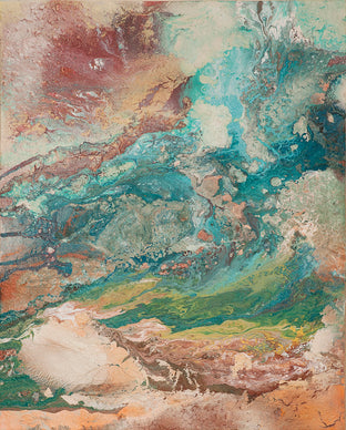 Original art for sale at UGallery.com | Odisea by Fernando Bosch | $1,925 | mixed media artwork | 39.3' h x 31.8' w | photo 1