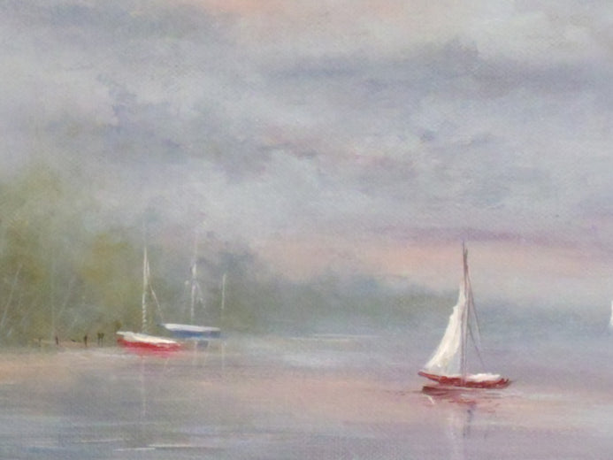 Before the Tempest by Gail Greene |   Closeup View of Artwork 