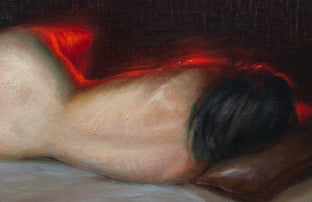 Original art for sale at UGallery.com | Backlit by McGarren Flack | $2,200 | oil painting | 16' h x 20' w | photo 4