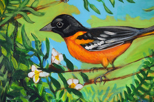 Baltimore Orioles by Kira Yustak |   Closeup View of Artwork 