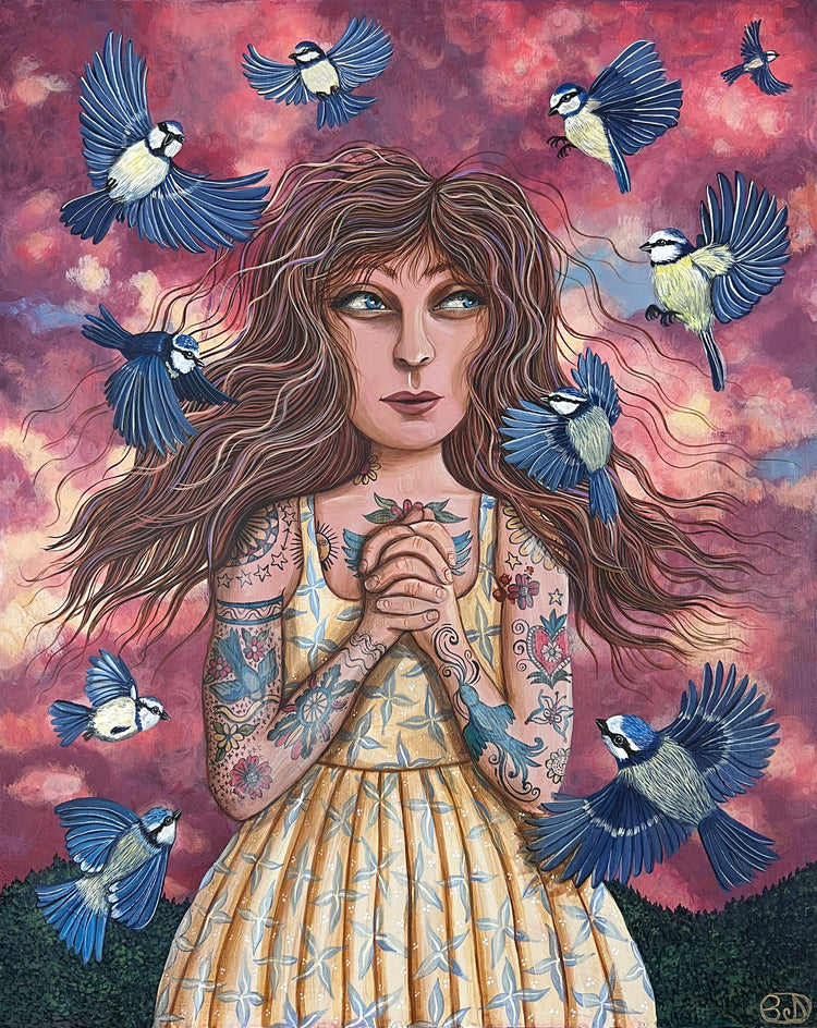 A Flutter of Wings by Johansen Newman |  Artwork Main Image 