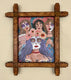 Original art for sale at UGallery.com | Day of the Dead by Johansen Newman | $2,975 | acrylic painting | 27' h x 23.5' w | thumbnail 3